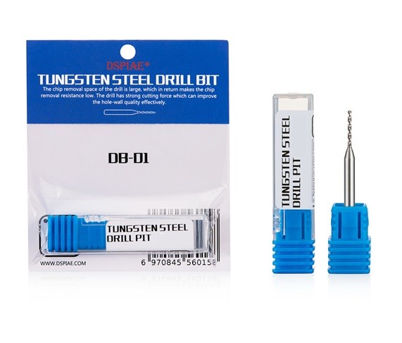 Штифтовые тиски DSPIAE DB-01 Сверло из вольфрамовой стали 26 мм для пластиковых моделей США 1590₽