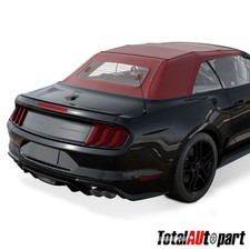 Bordeaux Convertible Soft Top With Glass Window For Ford Mustang 2005 2006-2014