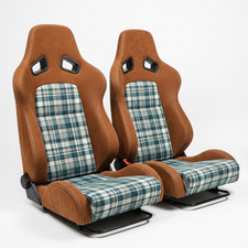 INDIANAPOLIS PORSCHE  Sitzstoff Autostoff Karo Schottenkaro Tartan - 6 farben!