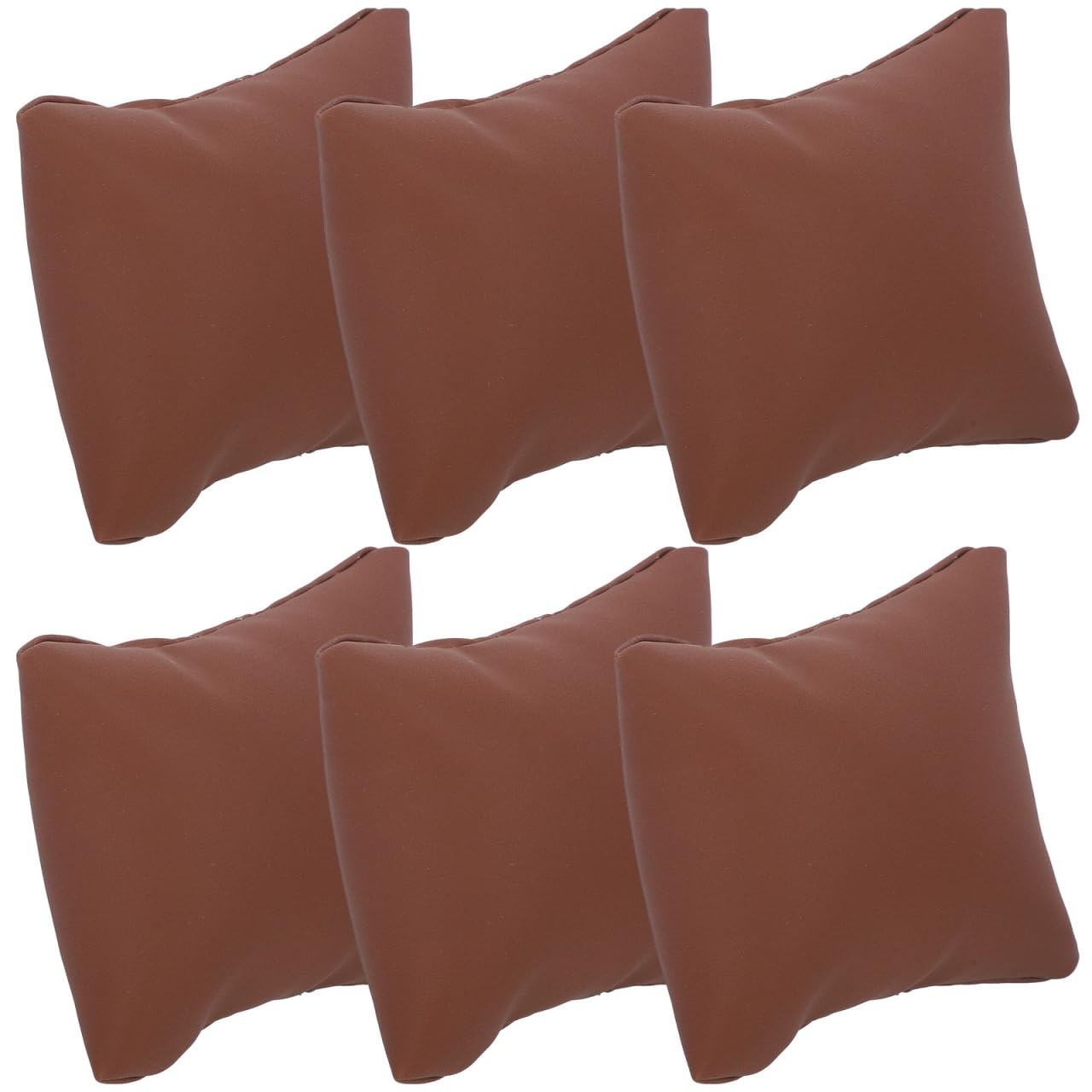 6-Pack Watch Display Pillow Pu Leather Bracelet Pillow Soft Watch Cushion Pad…