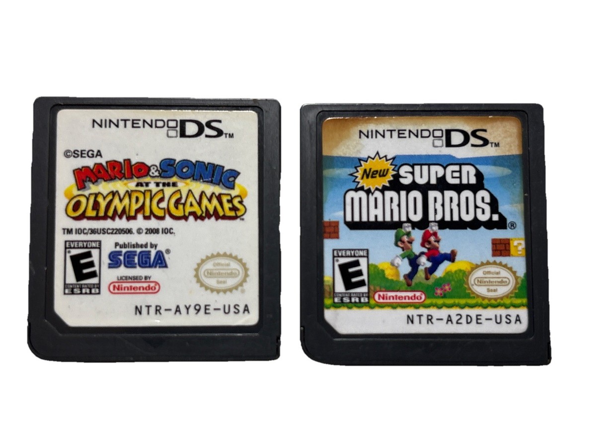 Super Mario Bros Nintendo DS Lite DSi 2DS 3DS Mario & Sonic