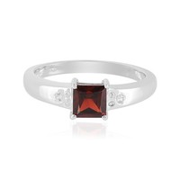 Cavill Damen Ring Granat 0,72Ct Silber 925 Sterlingsilber Zirkon