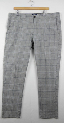 Ben Sherman Heritage Check Slim Taper Trouser Pants  Men's  39 x 31