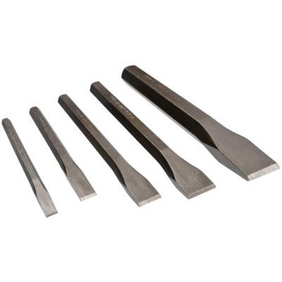 Mayhew Tools 90002 Cold Chisel Set 5-Piece Shot Blast Finish