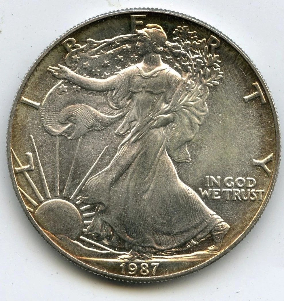 American Eagle Uncertified 1987 Silver Bullion Coins for sale | eBay