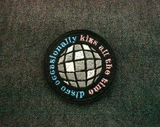 Harry Styles HS Music disco embroidered, iron on sew on patch, kiss all the time
