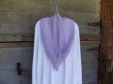 Infinity Scarf Cowl Hand Made Crochet Soft light weight Yarn Sugarplum