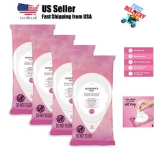 Simply Sensitive Daily Gentle Feminine Wipes, Removes Odor, pH balanced, 32 c...