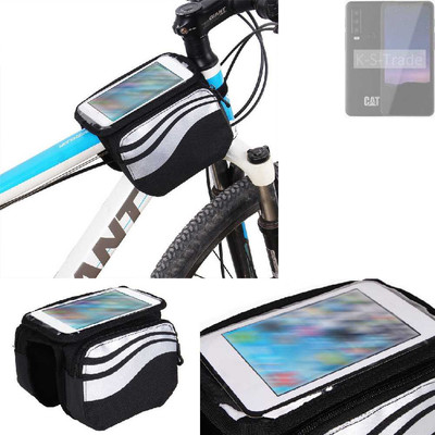 Rahmentasche Fahrradtasche Fahrradhalterung für Caterpillar Cat S75 Fahrrad Rah