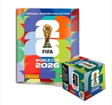 FIFA World Cup 2026 Official Sticker Collection Album and 50-Pack Box