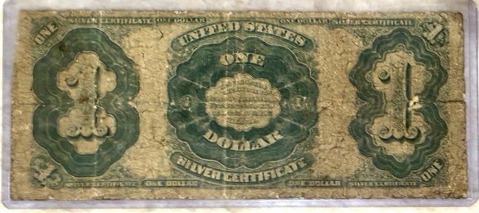 1891 Martha Washington Silver Certificate Note Fr.223 - Image 2 of 2