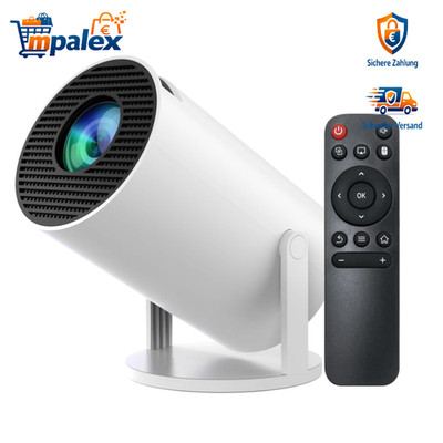 Smart Beamer 4K 1080P WiFi 6 Bluetooth 5.4 180