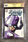 Fantastic Four # 1 - Signed & Sketch by Livio Ramondelli CGC Graded 9.0