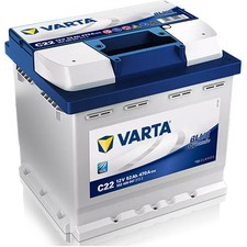 Batterie de voiture VARTA 52Ah/470A  PEUGEOT 207 1.4 HDi