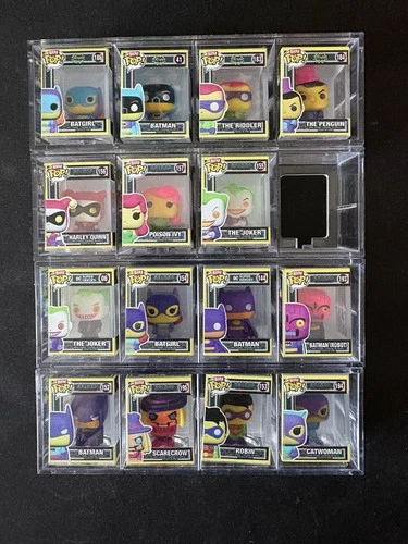 Funko 2023 SDCC Comic Con Bitty Pop Batman Incomplete Set