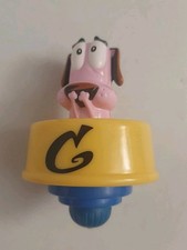 Courage the Cowardly Dog 2003 Kellogg's Top Spinner Toy Cartoon Network Retro