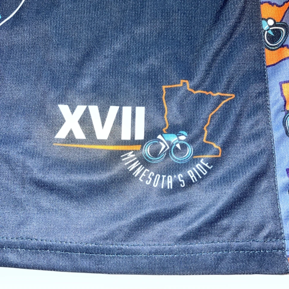 Camiseta Ciclismo Minnesota Tour de Tonka Hombre Talla S Evento 17º Anual Azul Ciclismo Foto 2 de 4