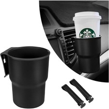 Universal Car Air Vent Cup Holder with 2 Hooks Multi Function Organizer Car