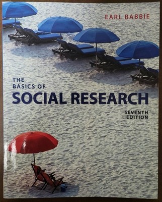 The Basics of Social Research 7th Ed Paperback - Earl Babbie
