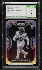 2020 Panini Chronicles Prizm Black Silver Laviska Shenault Jr CSG 9 Mint 0i76