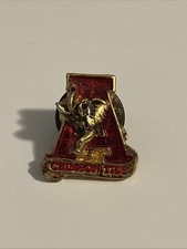 Vintage Alabama Crimson Tide pin mascot football basketball collegiate