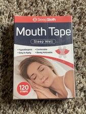 New Mouth Tape, Hypoallergenic, Easy To Apply, Comfortable - 120 Strips