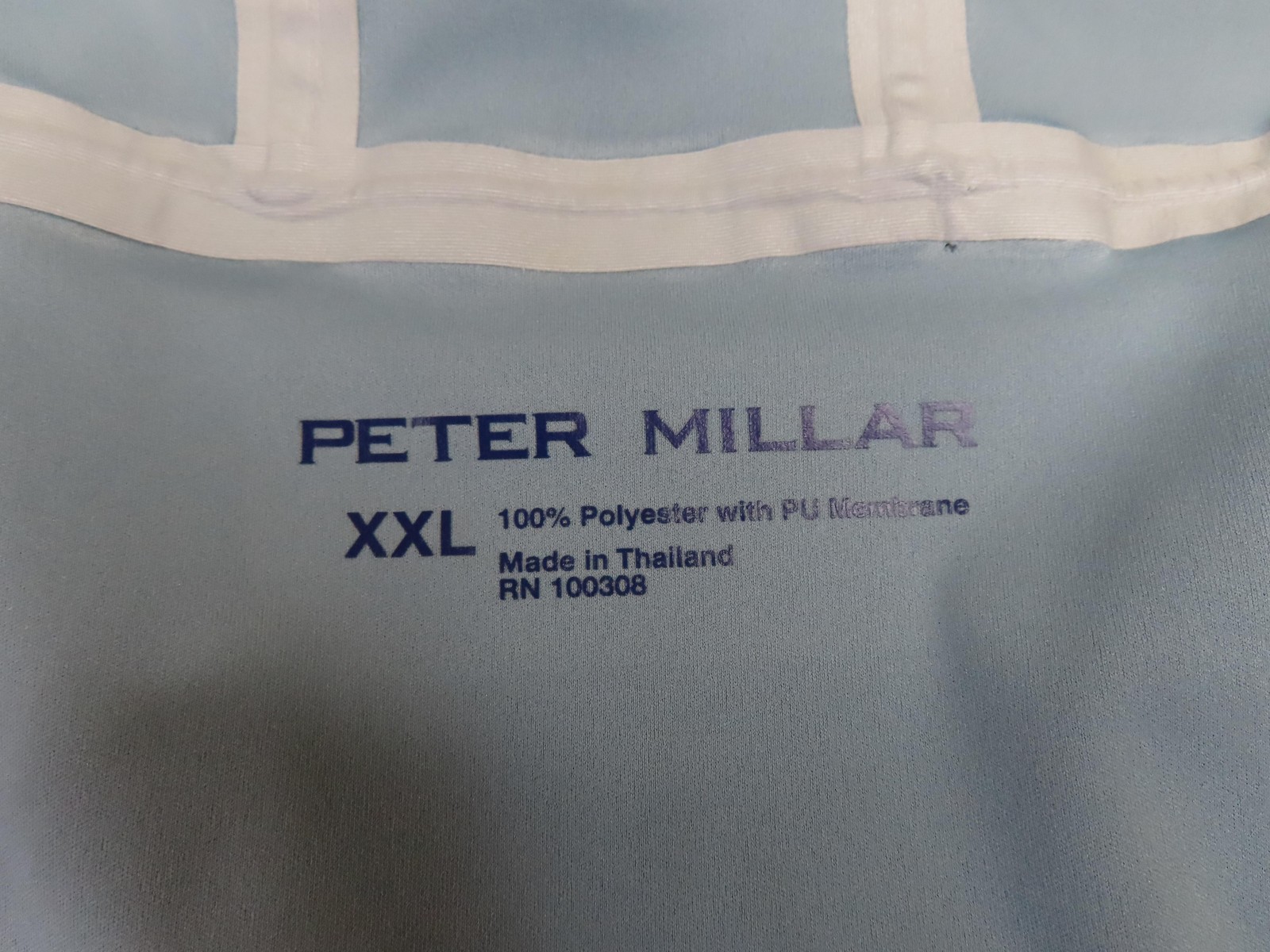 Peter Millar Hyperlight Link Jacket Mens 2XL Blue… - image 4