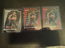 2024-25 Panini Monopoly Nicolas Claxton Running Man And 2 Red Card Lot