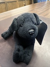 Labrador Retriever Black Lab Plush Stuffins License No. K-9 VTG 1997 w/Tags