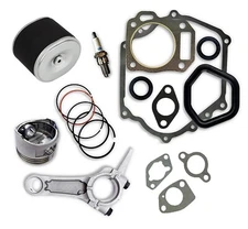 Engine Overhaul Kit Piston Rings Con Rod Air Filter Gaskets for Honda GX340 11HP