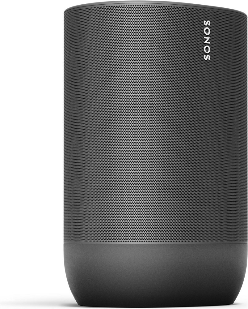 Sonos Move tragbarer Smartspeaker mit WLAN und Bleutooth - wetterfest, schwarz