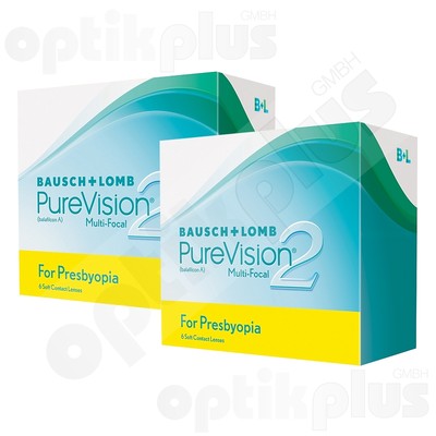 PureVision 2 for Presbyopia (Multifokallinse) - 2 x 6er-Pack  [9444]