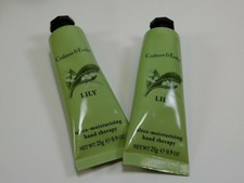 2 CRABTREE EVELYN Lily Ultra Moisturizing Hand Therapy .9 Oz 25g Each New