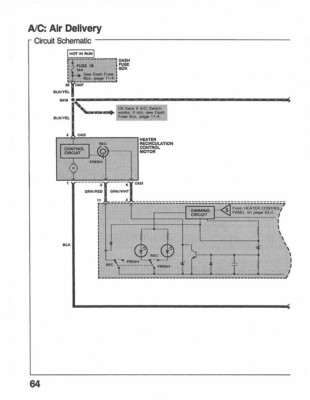 1988 1989 Honda Civic CRX Electrical Troubleshooting Diagnostic