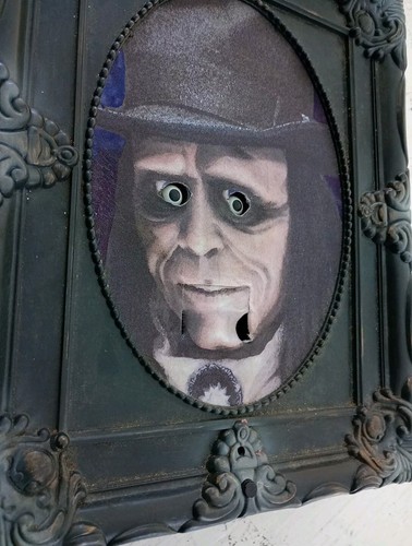 GEMMY Halloween Porträt animierte sprechende Requisite Augen knallen mit Bewegungssensor - Bild 2 von 11