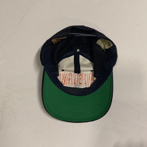 Vintage Auburn University Tigers Snapback Hat Twins Blue Orange DPM Baseball Cap - Picture 17 of 17