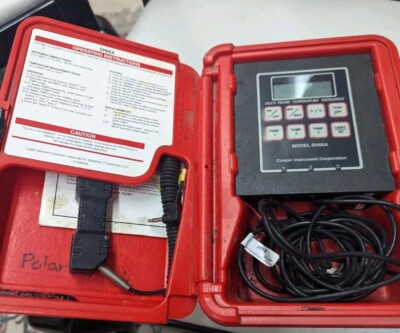 COOPER 3-ZONE THERMISTOR INSTRUMENT DIGITAL TEMPERATURE TESTER SH66A