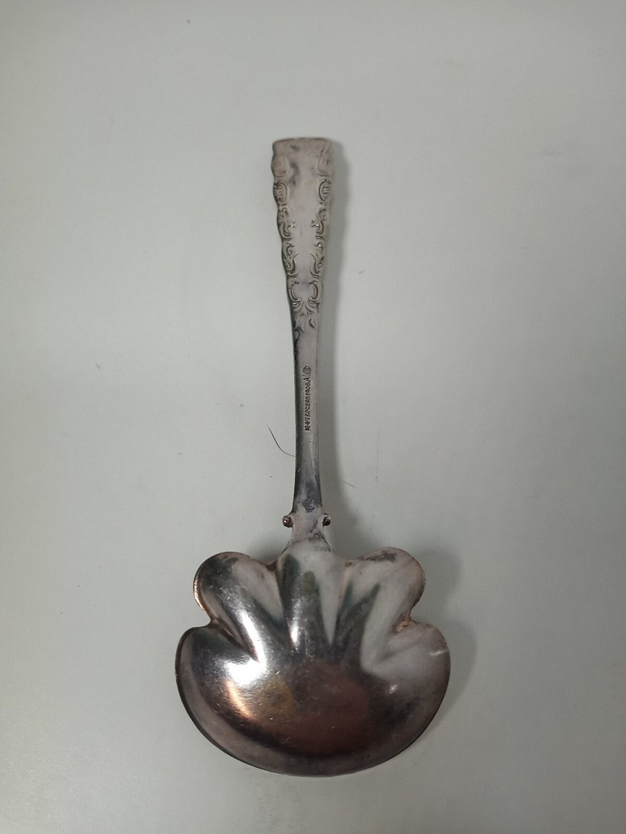 1847 Rogers Bros. Portland Bon Bon Spoon Nuts Candy Flatware | eBay