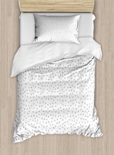 Image of Geometric Duvet Cover Set Five-Pointed Star Shapes