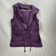 Zenana Outfitters Vest Woman’s Medium Purple 
