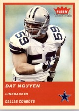 2004 Fleer Traditions Football #285 Dat Nguyen - Dallas Cowboys
