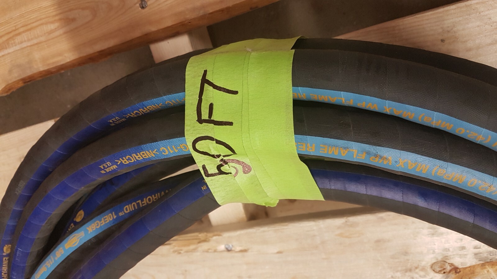 Gates EnviroFluid Hose 10EFG6K 50'ft Roll Hydraulic Hose eBay