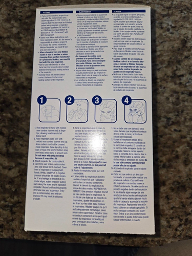 NIB! Moldex 1511 SMALL Healthcare Face Covers - 1500 Series - Box 20 - USA Made! - Picture 6 of 6
