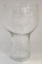 Vintage Pepsi-Cola Pedestal Glass 70's