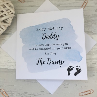 happy fathers day from unborn baby