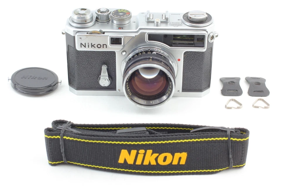 [ Exc+5 ]  Nikon SP 35mm Rangefinder Film Camera w/ Nikkor S 50mm f/ 1.4 JAPAN - Image 2 of 4