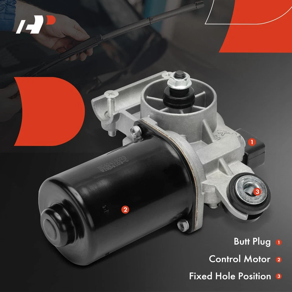 Motor limpiaparabrisas delantero A-Premium para Suzuki Forenza 2004-2008 Reno Chevy Foto 4 de 4