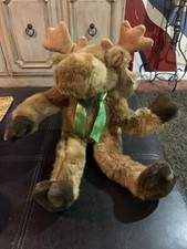 Mary Meyer 1995 Collectible Fully Jointed Funny Bones Poseable Moose 20"