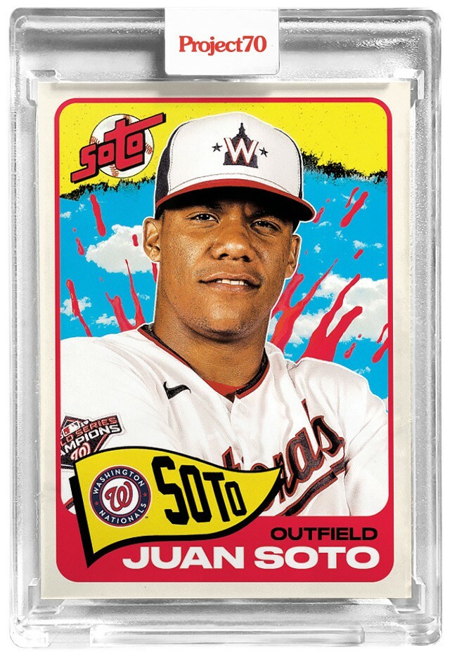 MLB Topps Project70 Baseball 1965 Juan Soto Trading Card [#161, By