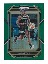 Green Prizm 2023 Panini WNBA #59 Dana Evans Chicago Sky Basketball Card